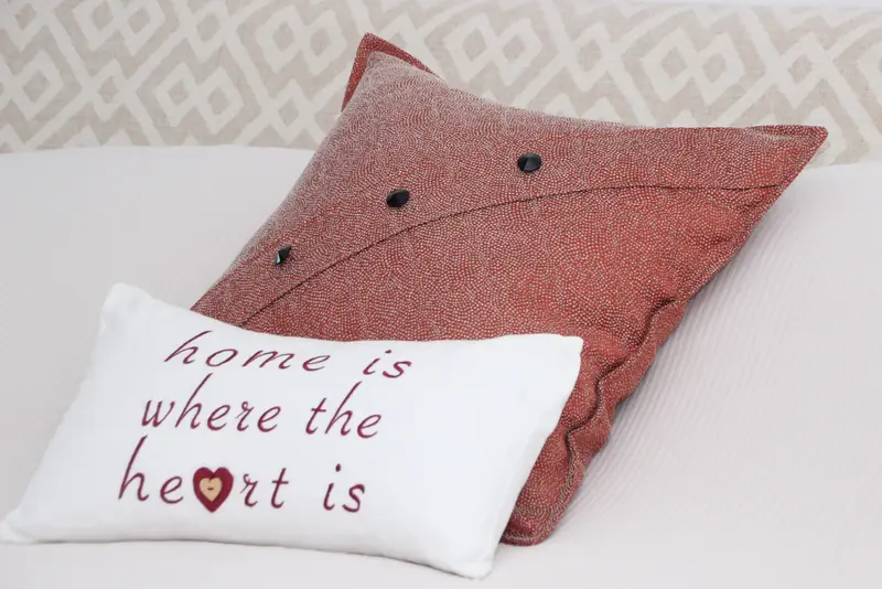 Home cushions by Heather Horrocks Leigh